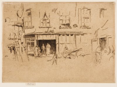 Lille Hof af James Abbott McNeill Whistler