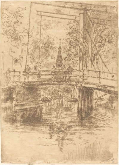 Lille Vindebro, Amsterdam af James Abbott McNeill Whistler