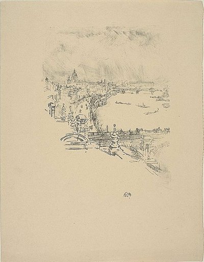 Lille London af James Abbott McNeill Whistler