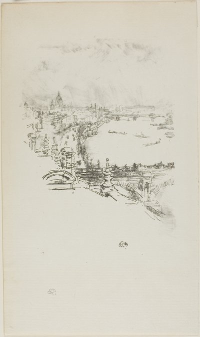 Lille London af James McNeill Whistler