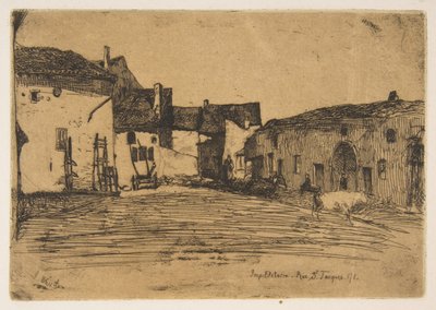 Liverdun af James McNeill Whistler
