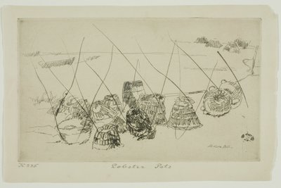 Hummerpotter - Selsea Bill af James Abbott McNeill Whistler