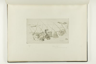 Hummergryder - Selsea Bill af James McNeill Whistler