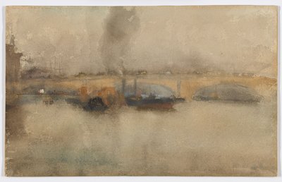 London Bridge af James Abbott McNeill Whistler