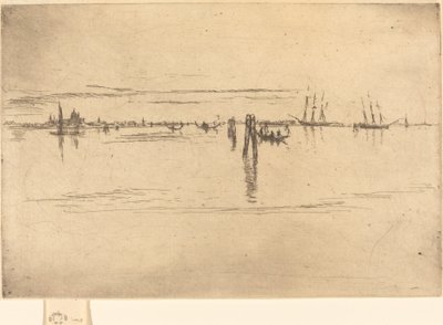 Lang lagune af James Abbott McNeill Whistler