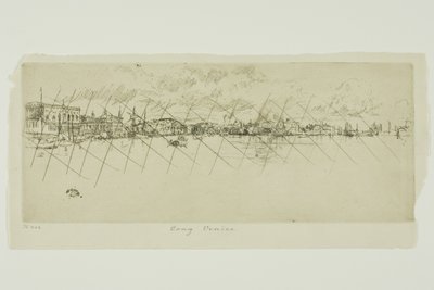 Lange Venedig af James Abbott McNeill Whistler