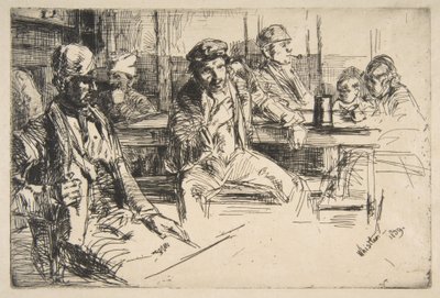 Havnearbejdere af James McNeill Whistler