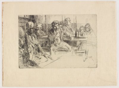 Longshore men af James Abbott McNeill Whistler