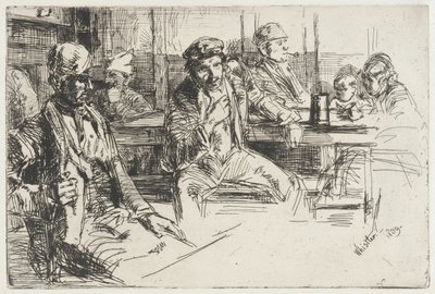 Havnearbejdere af James McNeill Whistler
