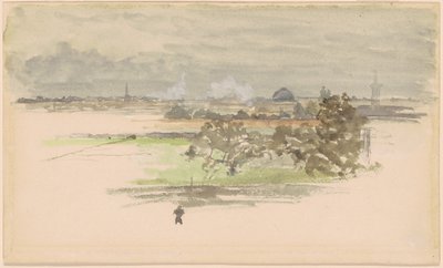 Marsh i Zeeland af James Abbott McNeill Whistler