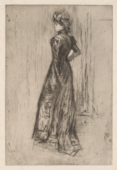 Maud, Stående af James Abbott McNeill Whistler