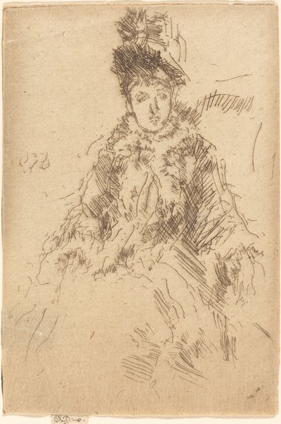 Frøken Lenoir af James Abbott McNeill Whistler