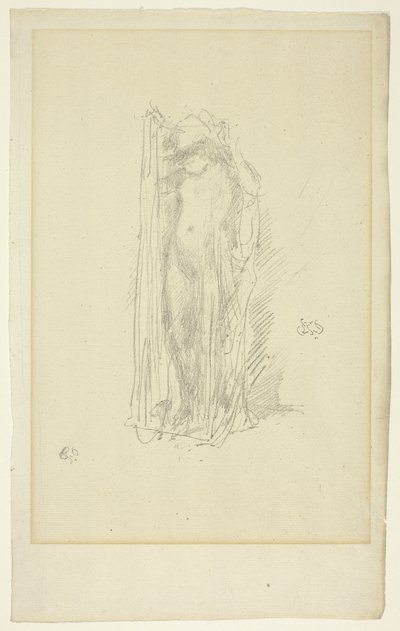 Model Drapering af James Abbott McNeill Whistler