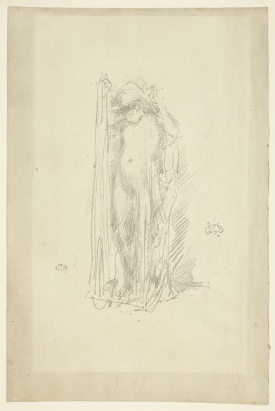 Model Drapering af James Abbott McNeill Whistler