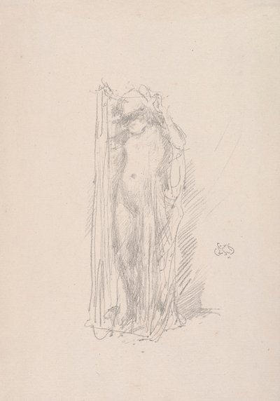 Drapering af modeller af James McNeill Whistler