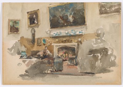 Moreby Hall af James Abbott McNeill Whistler