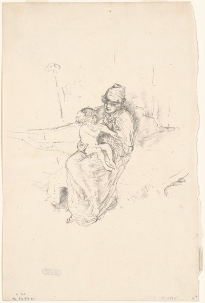 Mor og barn, nr. 1 af James Abbott McNeill Whistler