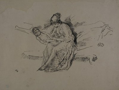 Mor og barn, nr. 4 af James Abbott McNeill Whistler