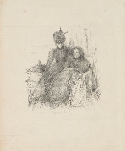 Mor og datter af James McNeill Whistler