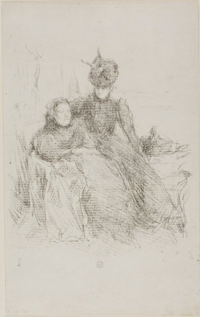 Mor og datter af James McNeill Whistler