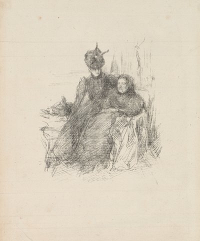 Mor og datter af James Abbott McNeill Whistler