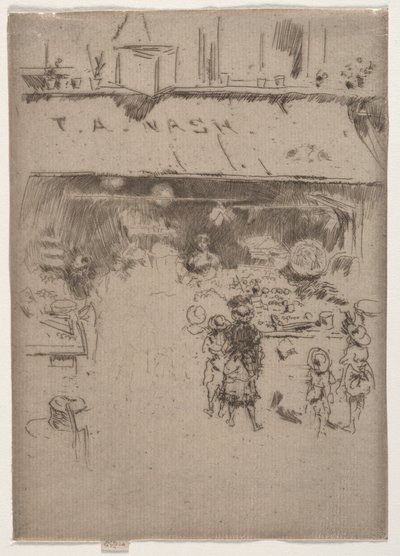 Nashs frugtbutik af James McNeill Whistler