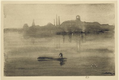 Nocturne af James Abbott McNeill Whistler