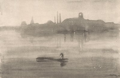 Nocturne af James Abbott McNeill Whistler