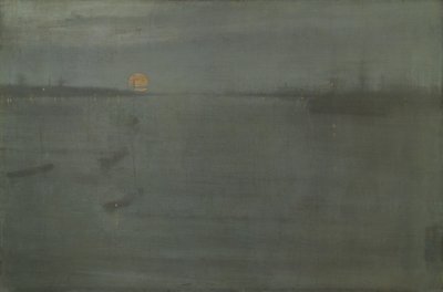 Nocturne: Blå og guld - Southampton Water af James McNeill Whistler