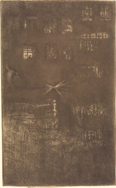 Nocturne: Dance House af James Abbott McNeill Whistler