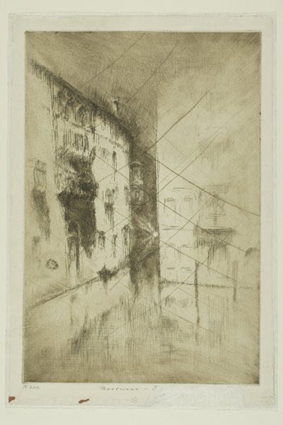 Nocturne: Paladser af James Abbott McNeill Whistler