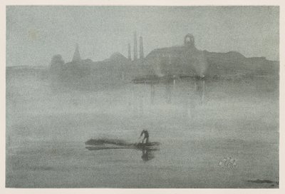 Nocturne: Floden ved Battersea af James McNeill Whistler