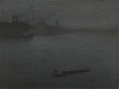 Nocturne i blå og sølv af James Abbott McNeill Whistler