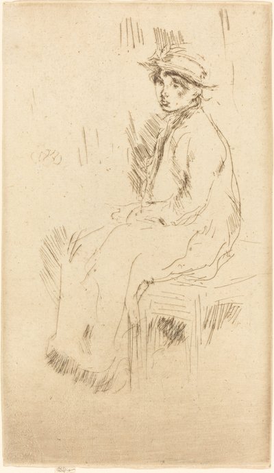 Nora Quinn af James Abbott McNeill Whistler