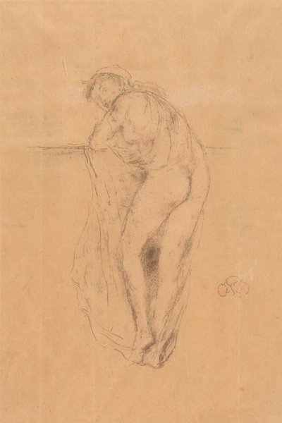 Nøgenmodel, set bagfra af James Abbott McNeill Whistler