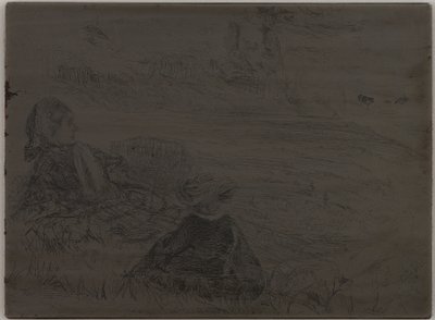 Sygeplejerske og barn af James Abbott McNeill Whistler