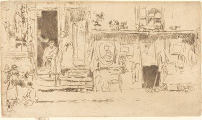 Gammeltøjsforretning, No.II af James Abbott McNeill Whistler