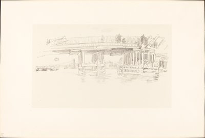 Den gamle Battersea-bro af James Abbott McNeill Whistler