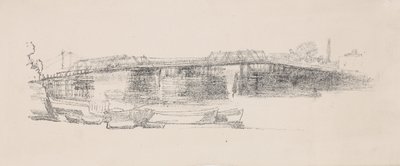 Old Battersea Bridge, nr. 2 af James Abbott McNeill Whistler