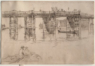 Den gamle Putney-bro af James McNeill Whistler