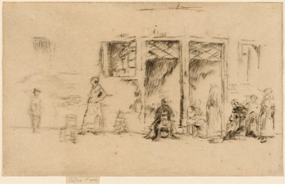 Gammel dame af James Abbott McNeill Whistler