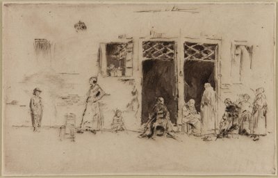 Gammel dame af James Abbott McNeill Whistler