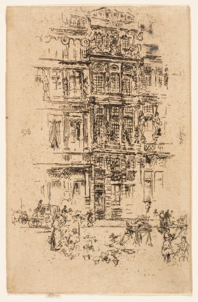 Paladser, Bruxelles af James Abbott McNeill Whistler