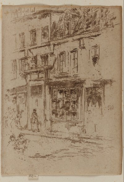 Little Butter Street, Bruxelles af James Abbott McNeill Whistler