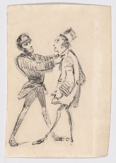 Politimand og Borger af James Abbott McNeill Whistler