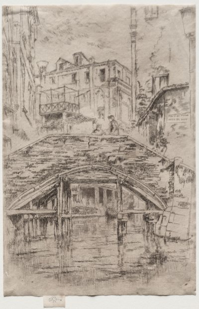 Piovan-broen af James McNeill Whistler