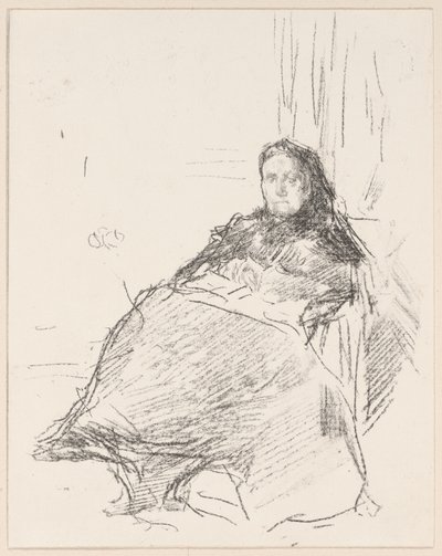 Portrætstudie: Fru Philip, nr. 2 af James Abbott McNeill Whistler