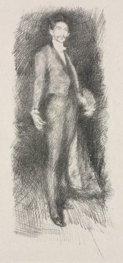 Portræt af grev Robert de Montesquiou af James McNeill Whistler