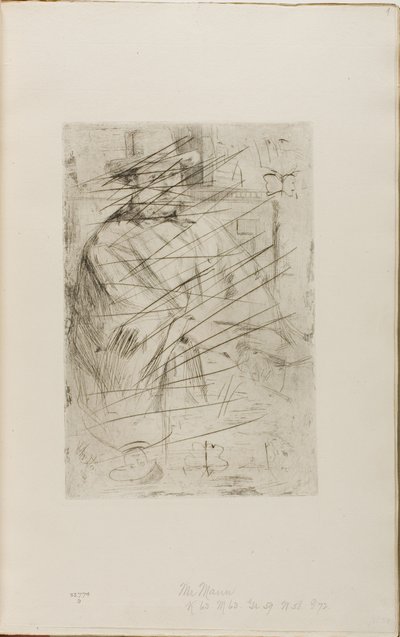 Portræt af en mand af James Abbott McNeill Whistler