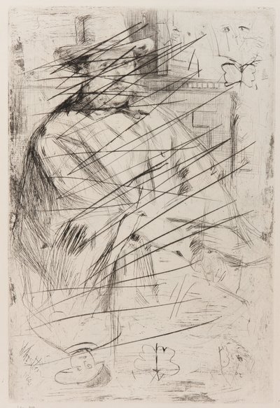 Portræt af en mand af James Abbott McNeill Whistler